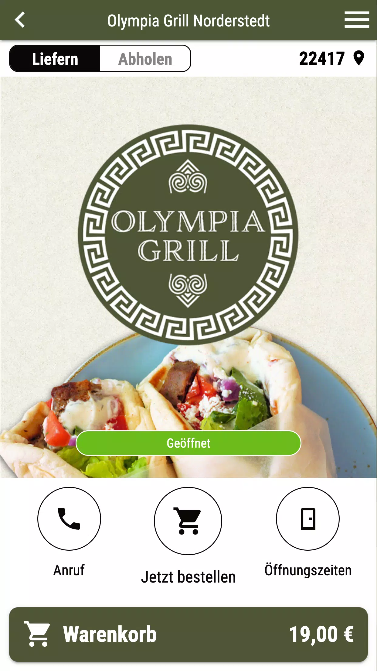 Olympia Grill Norderstedt for Android - APK Download