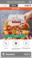 Allora City Pizza Heimservice Affiche