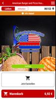 American Burger & Pizza House Affiche