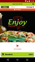 Enjoy Pizza Bre-Del Plakat