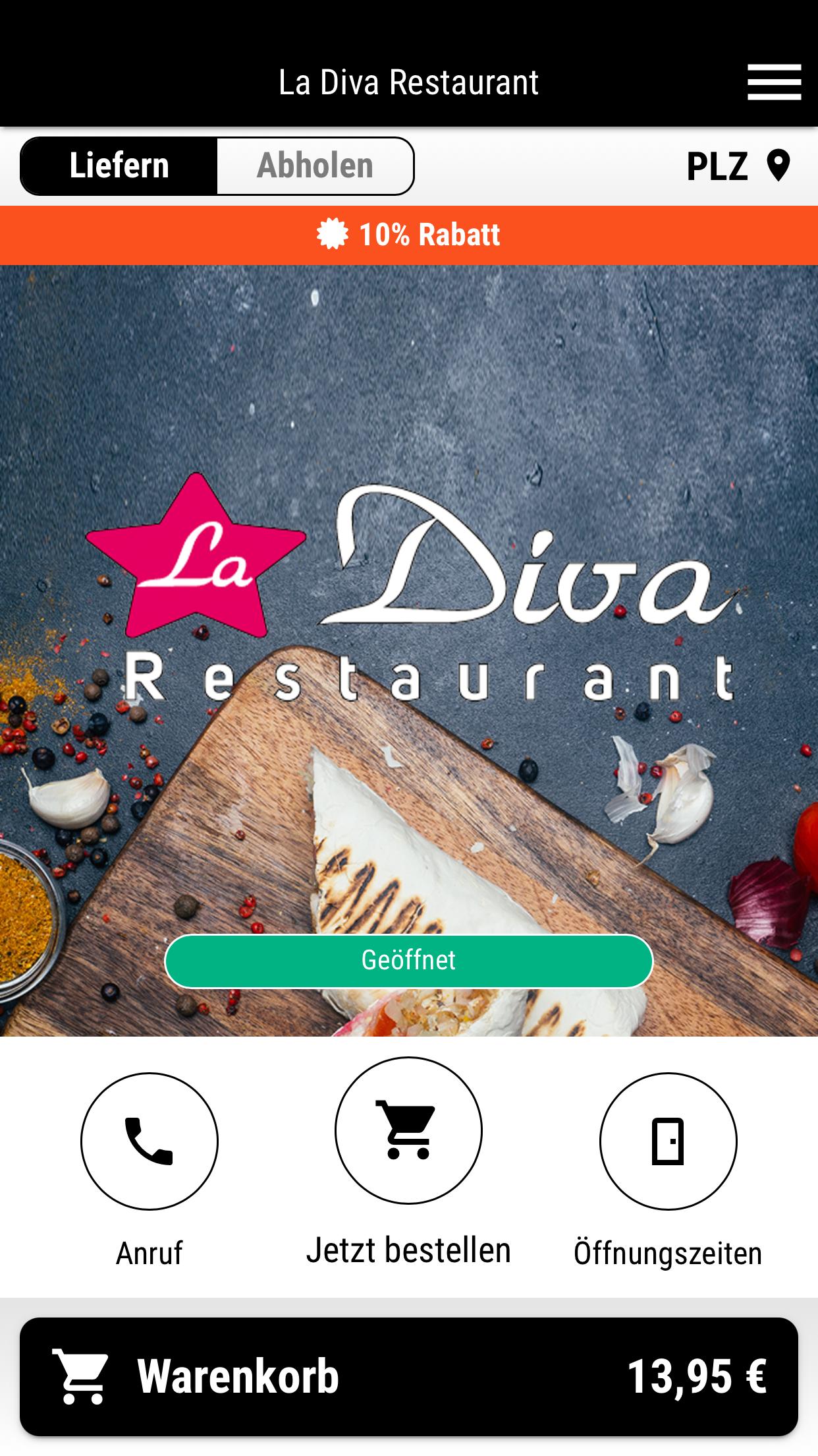 tetraeder Geometri ophavsret La Diva Restaurant for Android - APK Download