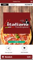 L'italiano Pizza Affiche