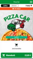 Pizza Car Affiche