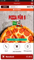 Pizza fur 5 Affiche