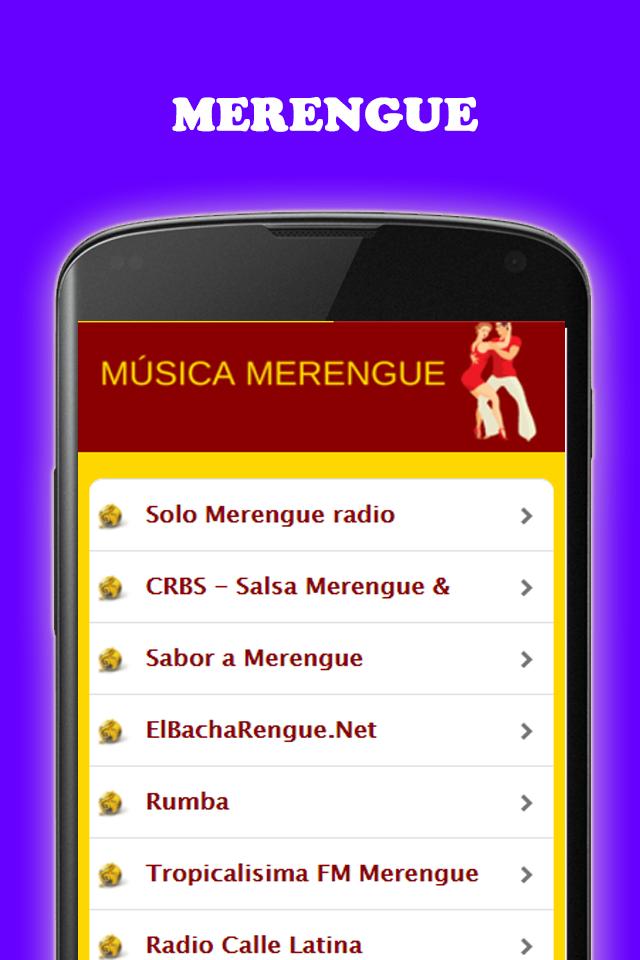 Descarga de APK de Música Bachata y Merengue gratis Radio para Android