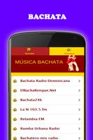 Poster Música Bachata y Merengue gratis Radio