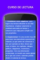 Curso de Lectura Rápida y Comprensión Lectora capture d'écran 3