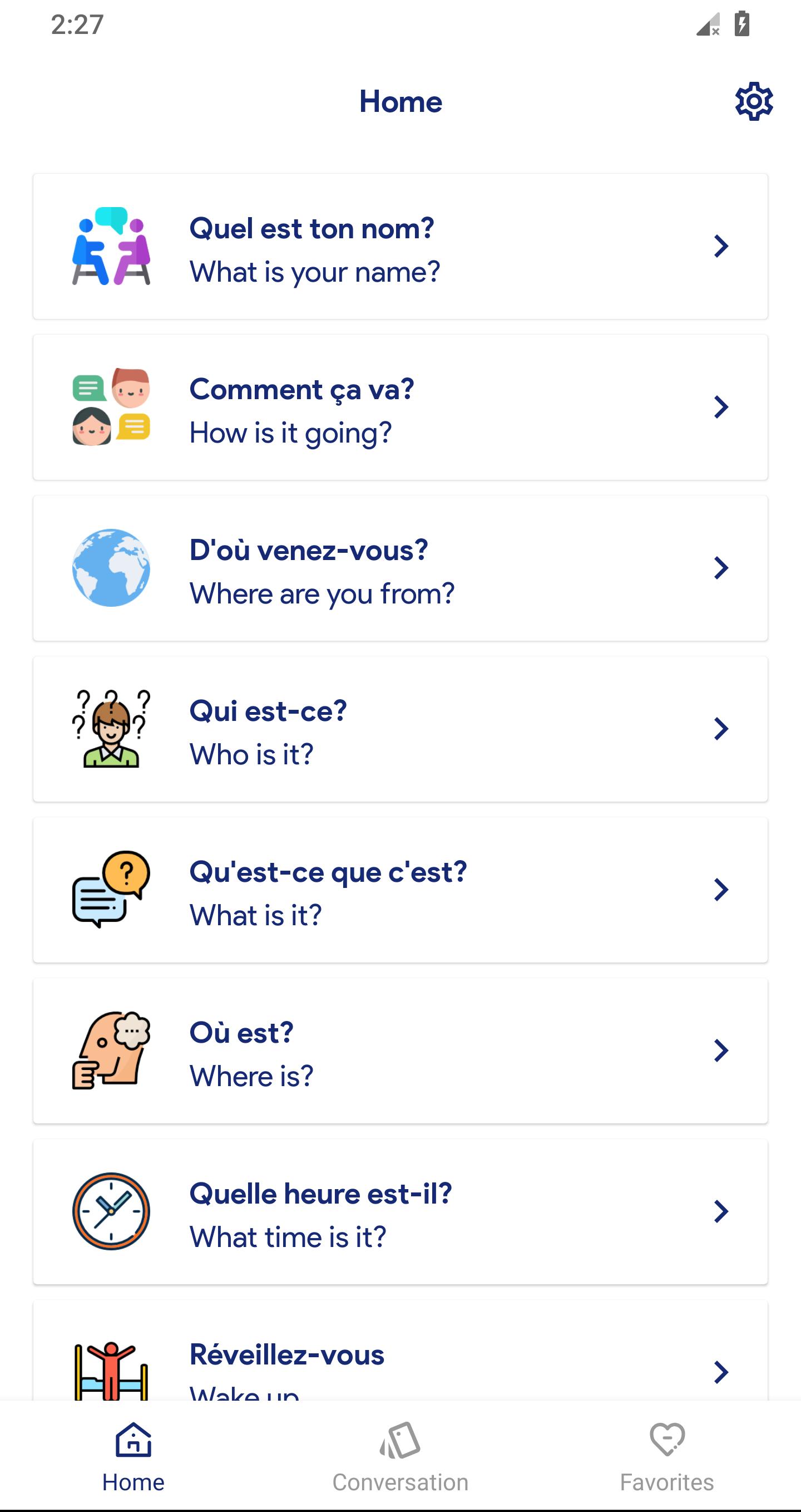 Learn French conversation with English for Android - APK Download