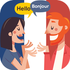 Dialogues français arabe icône