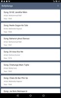 BollySongs-Top Bollywood Songs capture d'écran 3