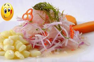 ceviche  100% gastronomía peruana y sus secretos الملصق