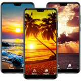 sunset wallpaper আইকন