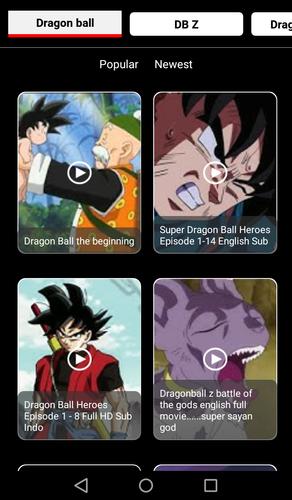 Dragon Ball Tube Videos Of Dragon Ball For Android Apk Download