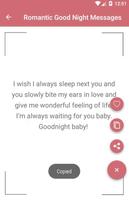 Romantic Good Night Messages ảnh chụp màn hình 1