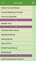 1 Schermata Herbal Remedies