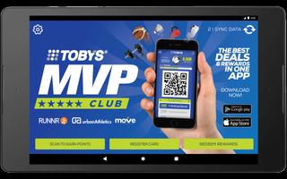 Toby's Sports Merchant Tablet Plakat