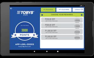 Toby's Sports Merchant Tablet Screenshot 1