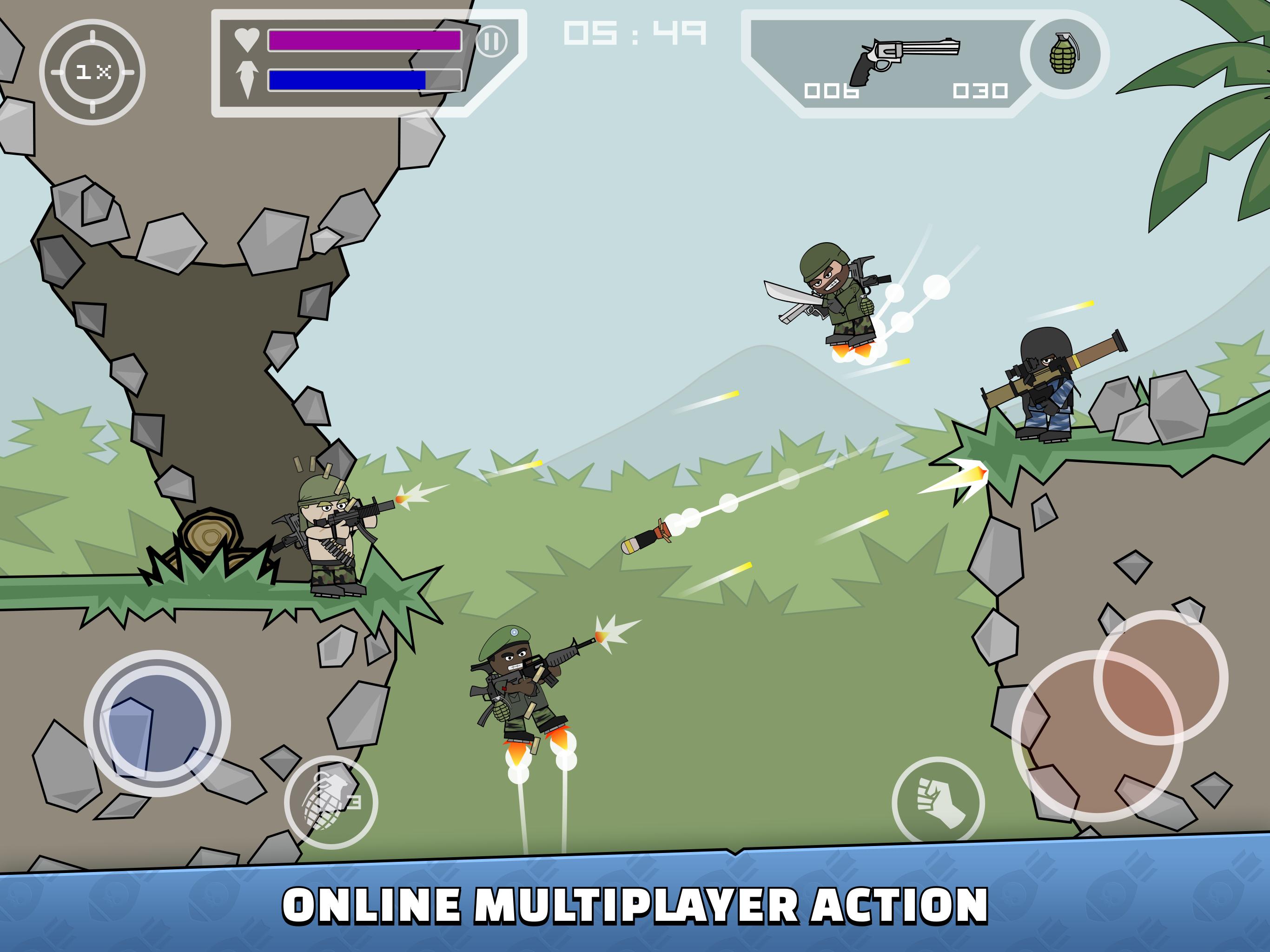 Mini Militia screenshot 1