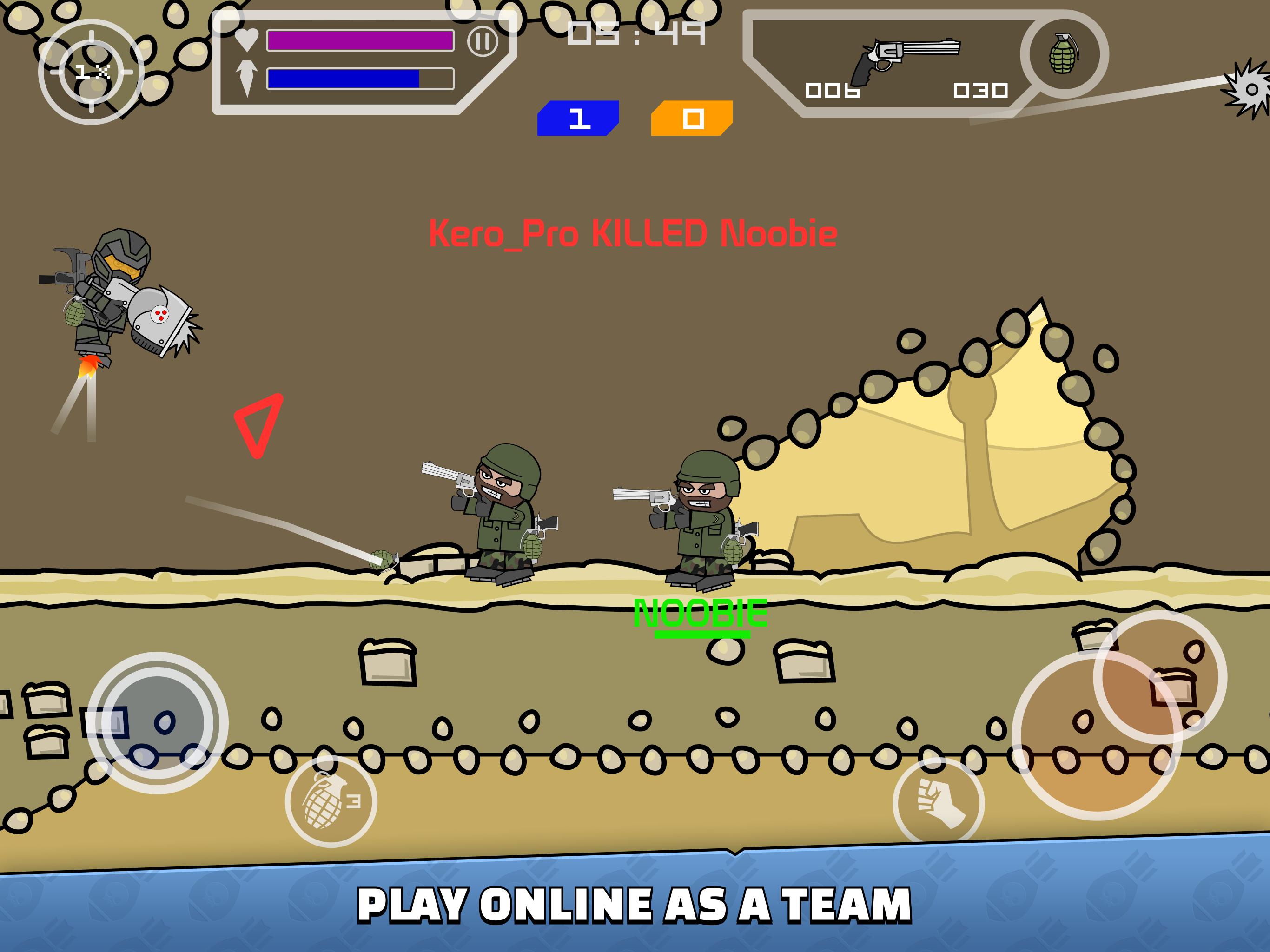 Mini Militia screenshot 1