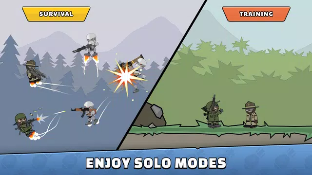 Screenshot 6 for Mini Militia - War.io
