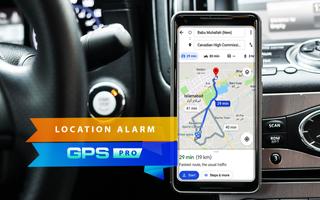 برنامه‌نما Location Alarm GPS Pro عکس از صفحه
