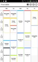 پوستر TimeTable (Simple)