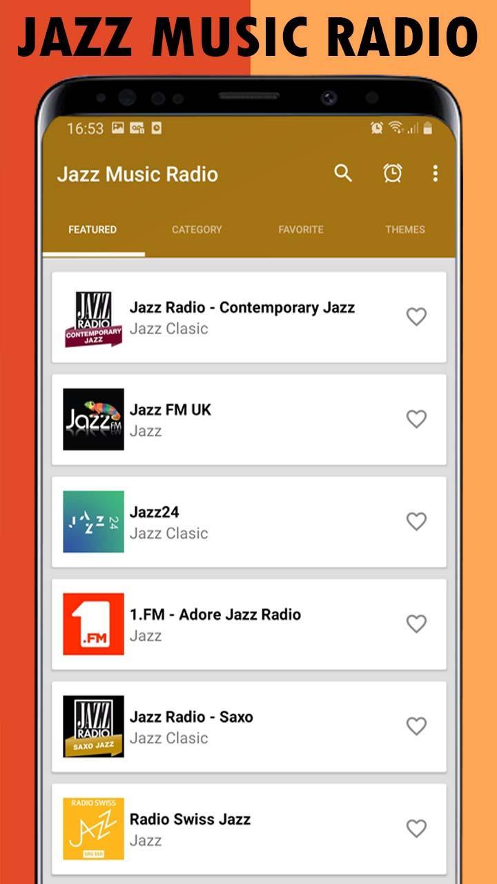 Jazz Music Radio APK pour Android Télécharger