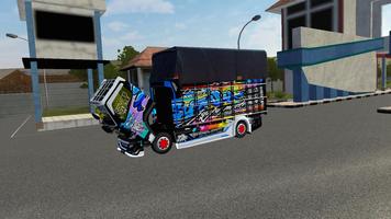 Truk Canter Oleng Simulator ID capture d'écran 1