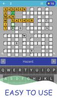 English Crossword puzzle syot layar 1