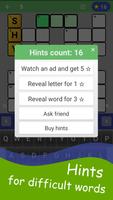 English Crossword puzzle capture d'écran 3