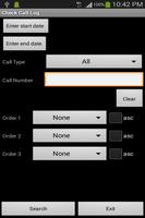 Check Call Log Ad poster