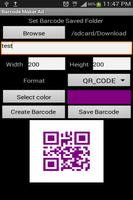 Barcode Maker Ad imagem de tela 1
