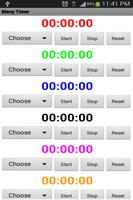 Many Timer Affiche