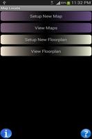 Map Floorplan Affiche