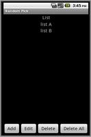 Random Pick Ad poster