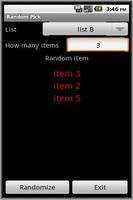 Random Pick Ad screenshot 2