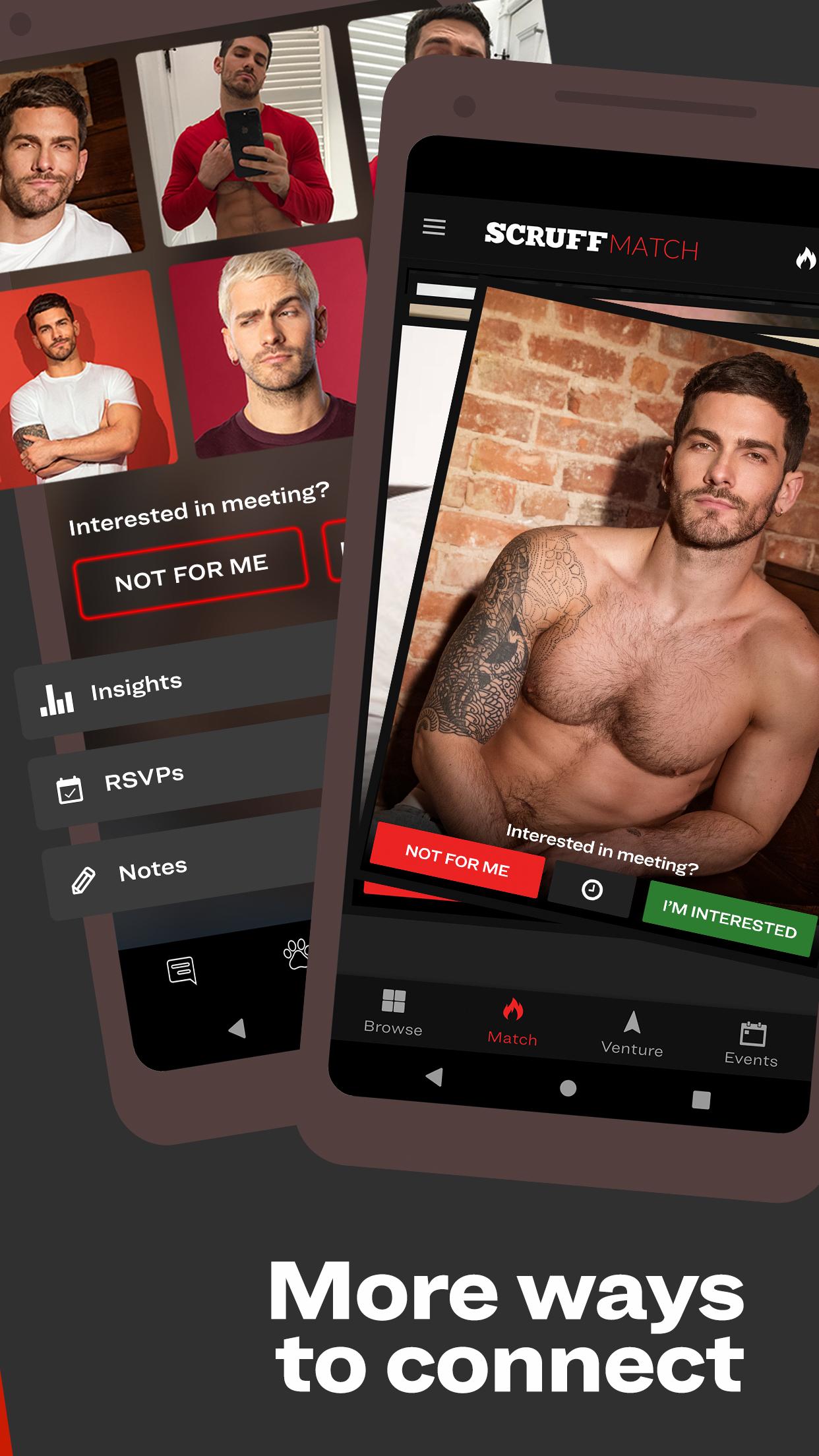 Scruff gay dating app updated with improved profile support