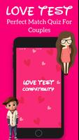 Love Test Compatibility Quiz Affiche