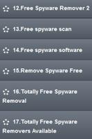 Free Spyware Removal Info capture d'écran 3