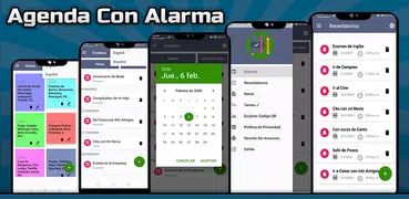 Agenda con Alarma de Aviso Gratis