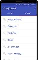 پوستر Results for Kentucky Lottery