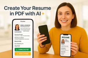 CV Maker - PDF Resume Builder الملصق