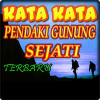 KATA KATA PENDAKI GUNUNG SEJATI TERBARU Plakat