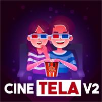 App CineTela  v2 Affiche