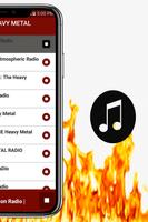 Free Heavy Metal Radio Offline Stations App اسکرین شاٹ 1