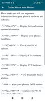 Android Secret Codes Guide screenshot 1