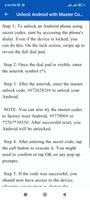 Codes For Bypass Android Guide screenshot 3