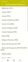 Country Specific Codes Guide screenshot 3