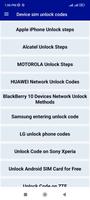 Device sim unlock codes guide bài đăng