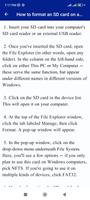 Erase And Format SD Card Guide poster
